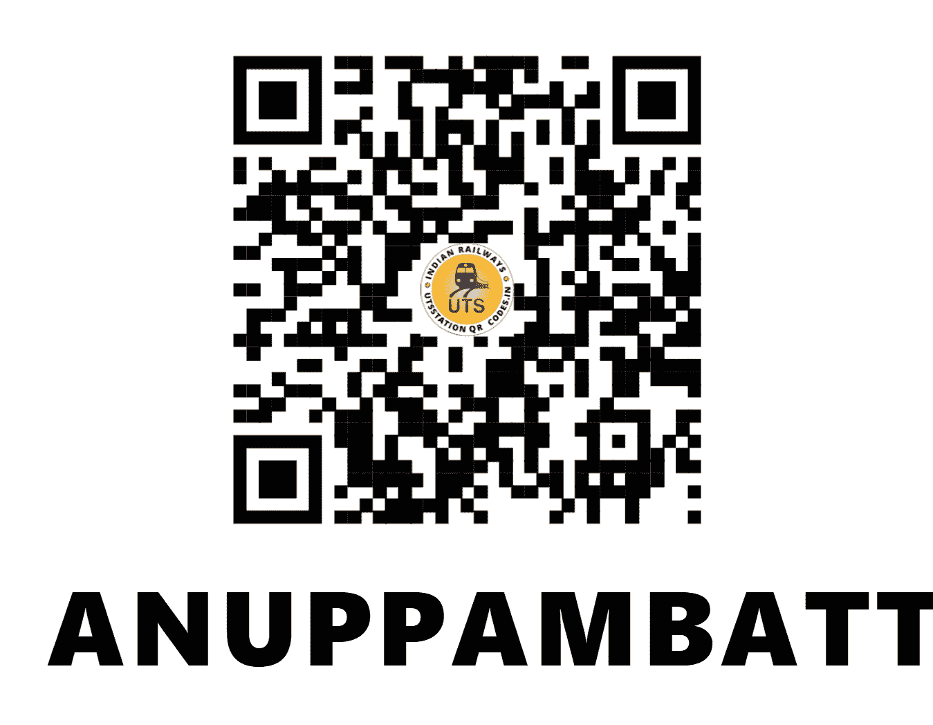 UTS QR Code for ANUPPAMBATTU - APB (SR - TAMIL NADU)